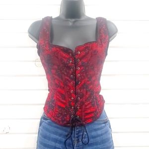 💥 2 for $25 90s style corset tank
